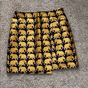 J Crew Elephant Skirt